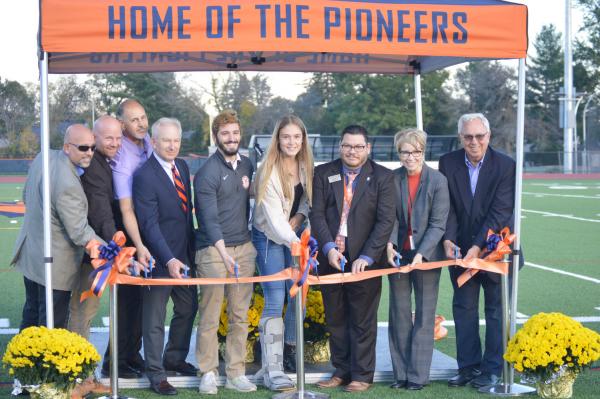 Utica College Turf Ribbon Cutting